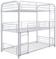 ACME Furniture Cairo White Triple Full Bunk Bed-0