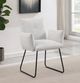 Coaster® Ackland Light Gray/Black Arm Chair-4