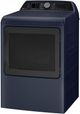 GE Profile™ 7.3 Cu. Ft. Sapphire Blue Front Load Gas Dryer with Steam and Washer Link-2