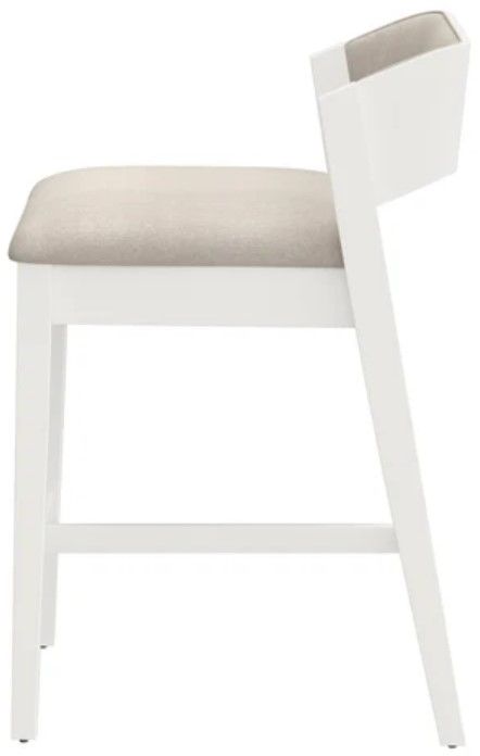 HH2 Home Dresden Beige/White Counter Stool-4
