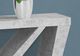 Monarch Specialties Inc. 48"L Cement Look Hall Console Table -2