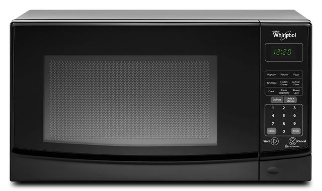 Whirlpool® 0.7 Cu. Ft. Black Countertop Microwave-0
