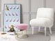 TOV Furniture by TOV Slashed Blush Nina Velvet Stool-2