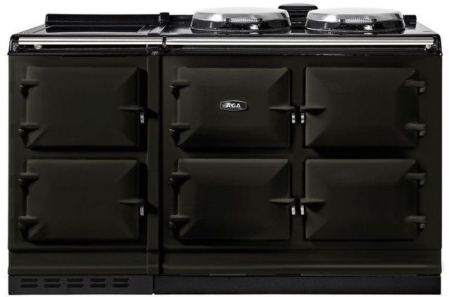 AGA™ eR7 Classic Cast Iron 60" Pewter Pro Style Induction Range-0