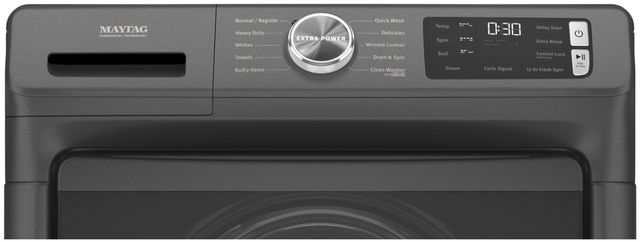 Maytag® Volcano Black Laundry Pair-12