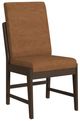 Elements International Brisbane Bozeman Brown Dining Side Chair-0