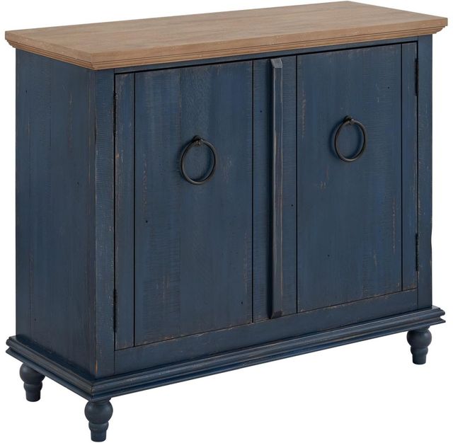 Martin Svensson Garden District Blue/Driftwood Entertainment Console-0