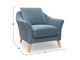 Decor-Rest® Furniture Lamb Denim Chair-3
