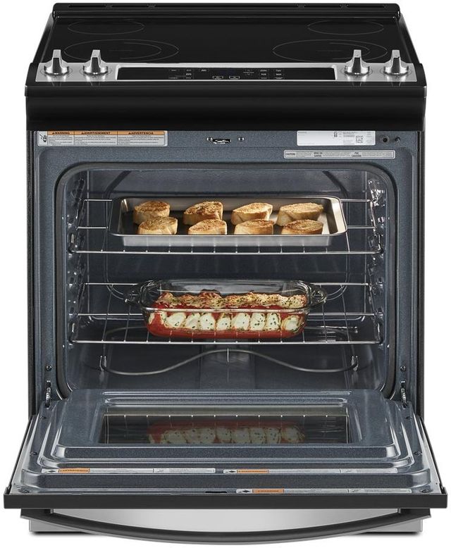 Whirlpool® 30" Stainless Steel Slide-In Electric Range-2