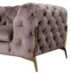 VIG Furniture Divani Casa Sheila Silver Loveseat-1