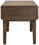 International Furniture Direct Olivia Brown 1-Drawer End Table-1