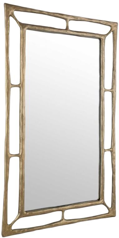 Uttermost® Felix Antiqued Brass Mirror-3