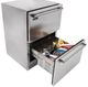 Perlick® Marine Signature 24" Panel Ready Freezer Drawers-1