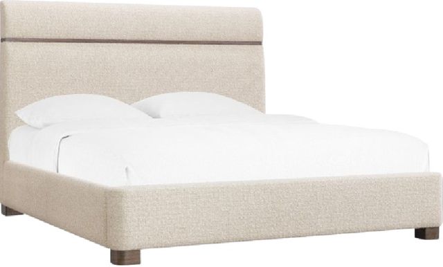 Hooker® Furniture Eleana Hanalei Oat King Upholstered Panel Bed-0