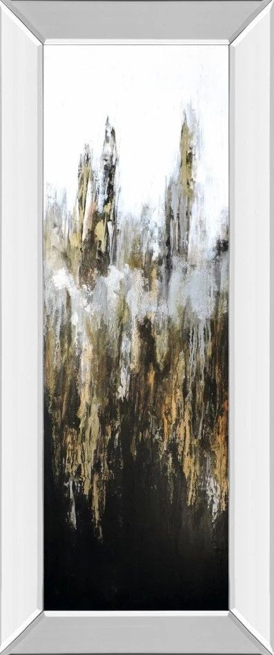 Classy Art Metalico I by Leticia Herrera Mirror Framed Wall Art-0