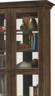 Howard Miller® Lennon Aged Umber Display Cabinet-1