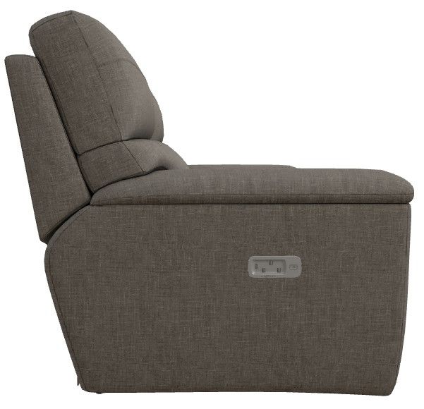 La-Z-Boy® Ava Truffle Power Reclining Loveseat with Console, Headrest, and Lumbar-2