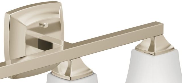 Moen® Voss™ Polished Nickel Three Globe Bath Light-1