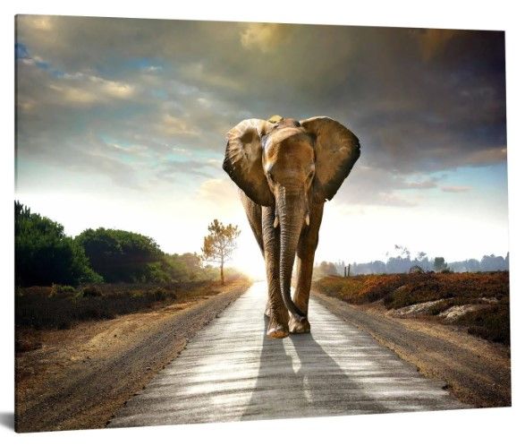 Classy Art Style 10 Floating Tempered Glass with Foil Wall Art-1