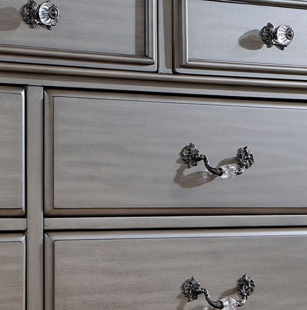 Furniture of America® Syracuse Gray Dresser-3