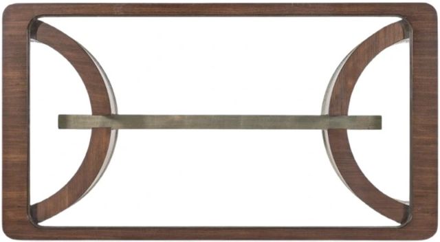 Hooker® Furniture Melange Contours Dark Walnut Cocktail Table-3