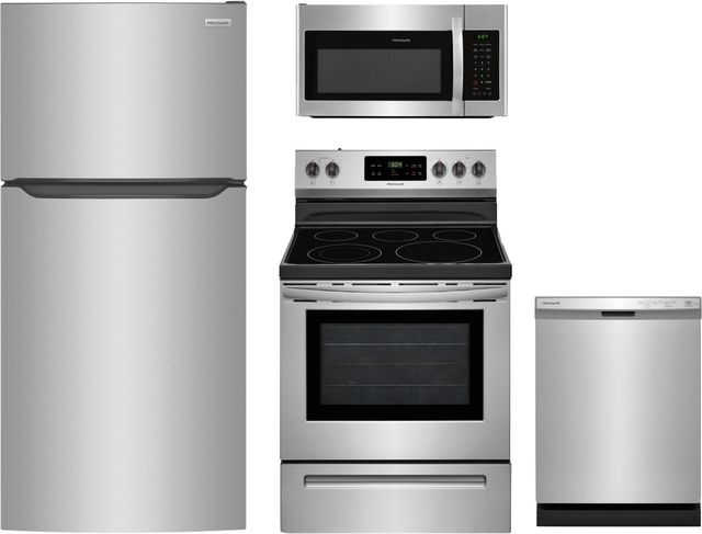 Frigidaire® 4 Piece Kitchen Package-Stainless Steel-0