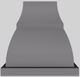 Vent-A-Hood® Designer Series 48" Gunsmoke Island Range Hood-1