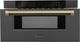 ZLINE Autograph Edition 1.2 Cu. Ft. Black Stainless Steel Microwave Drawer -1