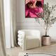 TOV Furniture Curves Cream Lounge Chair-1