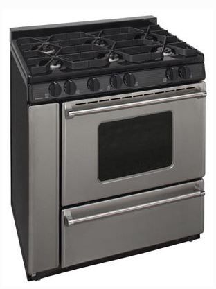 Premier Pro Series 36" Stainless Steel Pro Style Gas Range-0