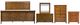 Liberty Furniture Grandpas Cabin 5-Piece Aged Oak King Sleigh Bedroom Set-0