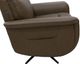 Flexsteel® Haven Riverstone Leather Power Swivel Recliner with Power Headrest and Lumbar-5