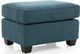 Decor-Rest® Furniture LTD 2541 Blue Ottoman-0