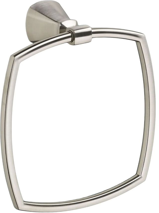 American Standard Edgemere® Brushed Nickel Towel Ring-0