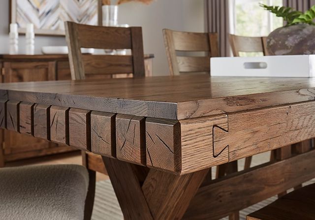 Artisan & Post by Vaughan-Bassett Dovetail Natural 72'' Dining Table-2