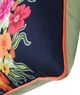 Stylecraft Tinck Dark Blue/Light Green Velvet Throw Pillow-3