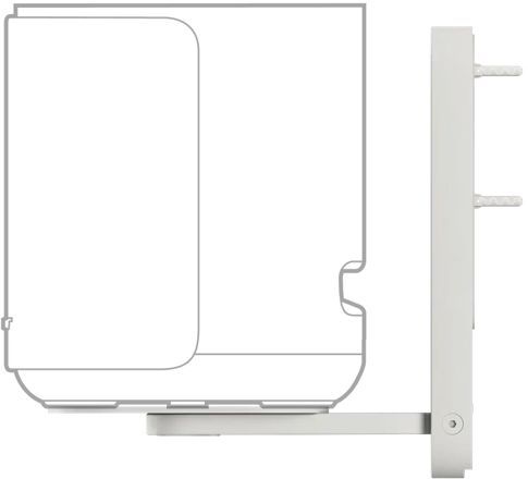 Bose® Lifestyle White Smoke Speaker Wall Bracket -1