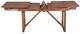 A & B Home Brown Wood Rectangular Outdoor Extension Dining Table-4