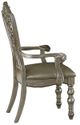 Mazin Furniture Catalonia Platinum Arm Chair-4