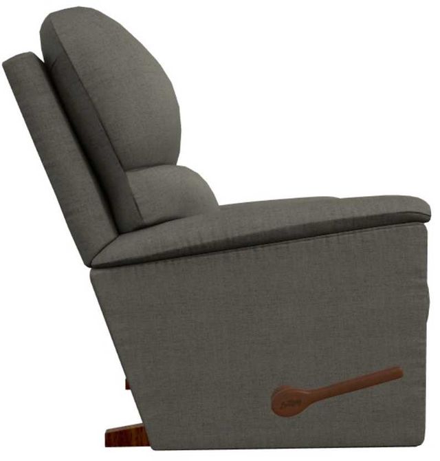 La-Z-Boy® Brooks Gray Manual Rocking Recliner-2