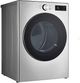 LG 7.4 Cu. Ft. Graphite Steel Electric Dryer with AI Sensor Dry and TurboSteam®-2