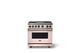 Viking® 7 Series 36" Blush Pro Style Dual Fuel Range with Griddle-0