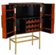 Furniture Classics Ricky Brown/Gold Bar Cabinet-3