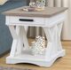 Parker House® Americana Modern 3-Piece Weathered Natural Occasional Table Set with Cotton Base-2