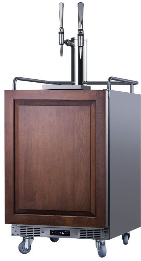 Summit® 24" Panel Ready Built In Kegerator-4