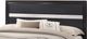 Coaster® Miranda Black Queen Headboard and Footboard-0