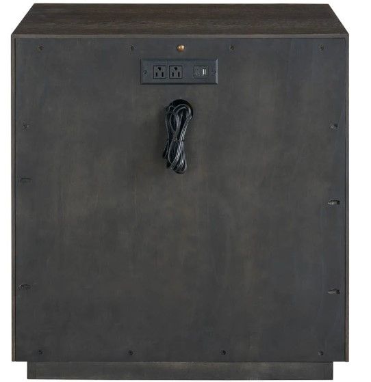 Universal Explore Home™ Modern Sable 1-Drawer Nightstand-3