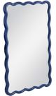 Bassett Mirror Camellia Navy Lacquer Wall Mirror-1