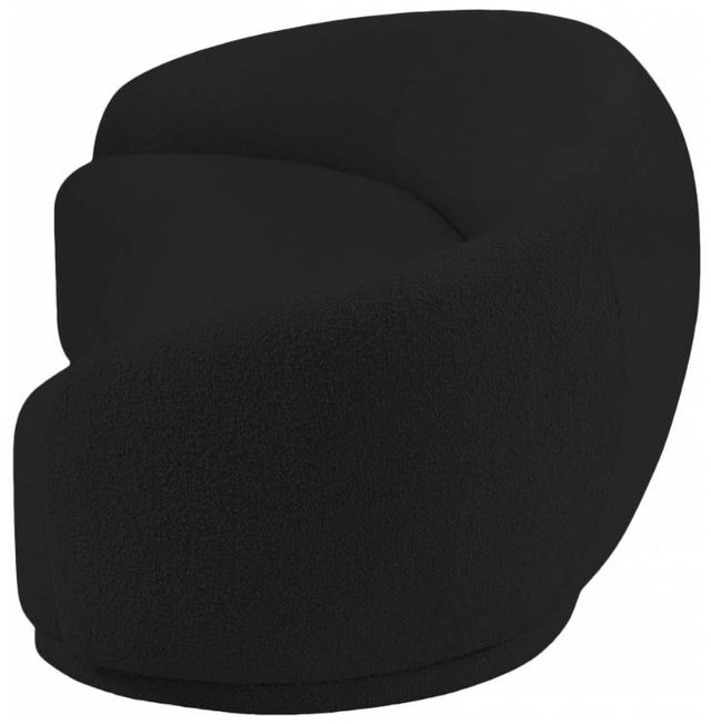 Meridian Furniture Hyde Black Boucle Fabric Sofa-2