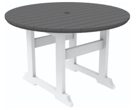 Seaside Casual Salem Round Dining Table 4'-0